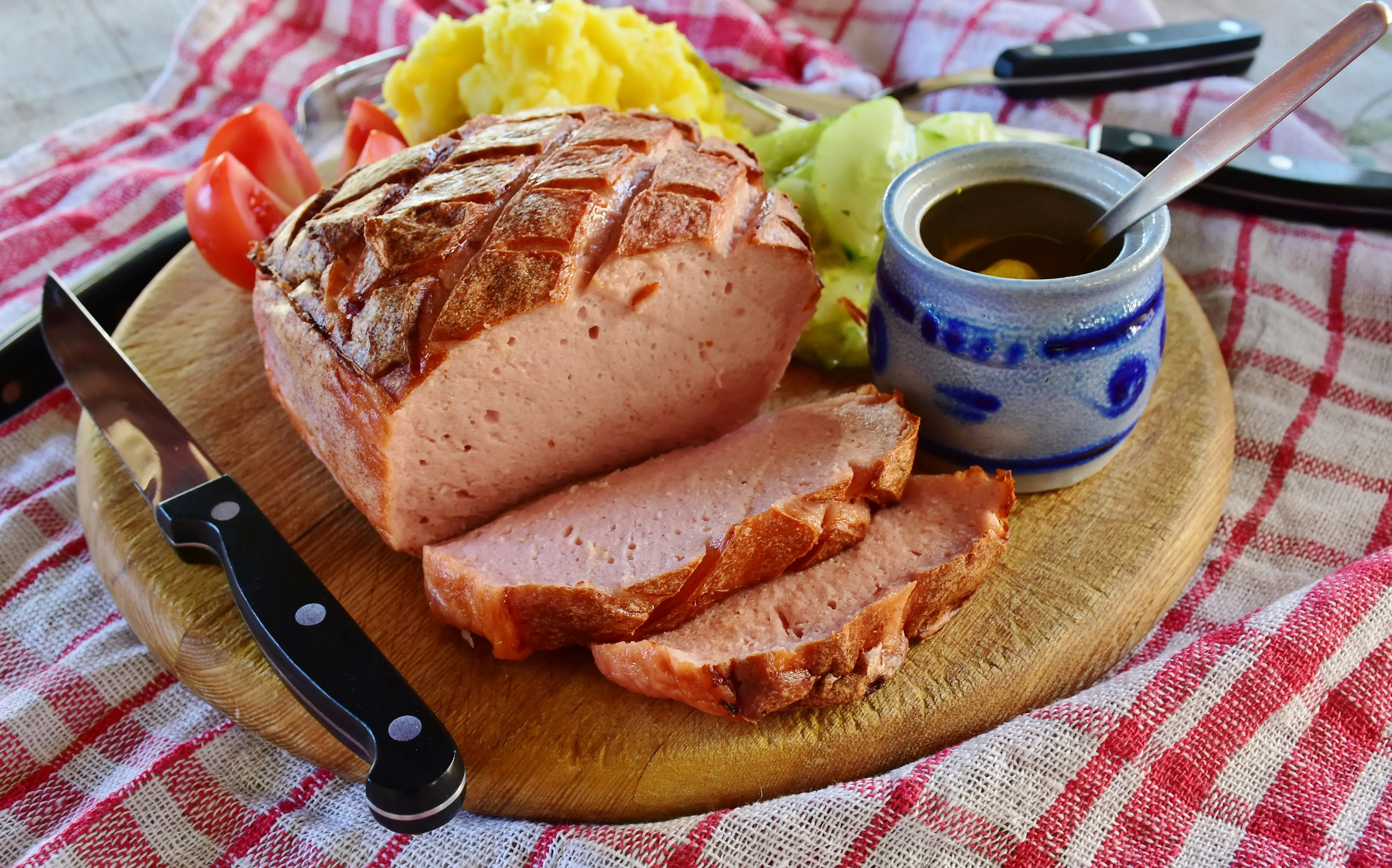 Traditional Swiss Culinary Layout Food