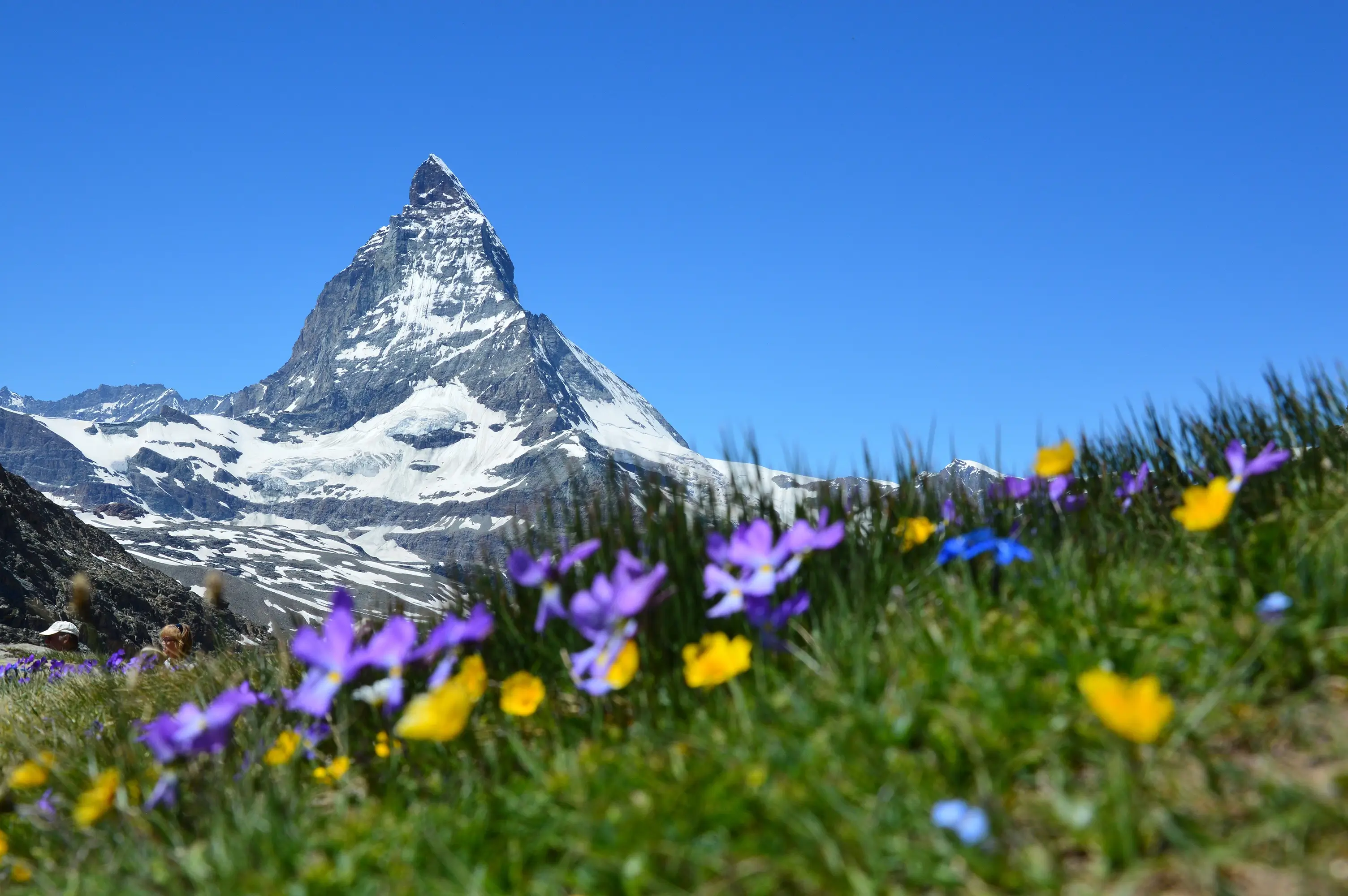 Stunning Iconic View of Lauterbrunnen Valley