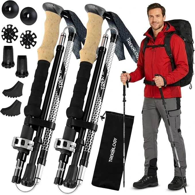 TrailBuddy Lightweight Trekking Poles